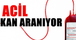 Acil Kan Aranıyor