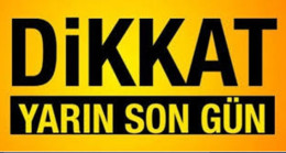 Fındık Üreticilerinin Dikkatine;Yarın Son Gün