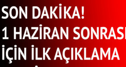 Normalleşme İçin Alınan Kararlar