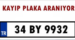 Kayıp Plaka Aranıyor