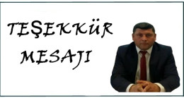 Hüseyin Sivri Başkandan Teşekkür Mesajı
