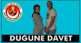 Ali Taşcı  & Yeşim Kanber Çiftinin Düğününe Davetlisiniz