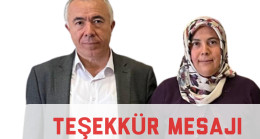 Teşekkür Mesajı