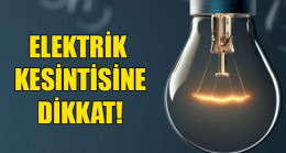 Dikkat!!! Köylerde Elektrik Kesintisine Var