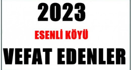 2023 Vefat Edenler