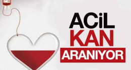 Acil Kan Aranıyor