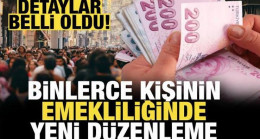 Engelli Emekliliğinde Düzenleme Yapılıyor