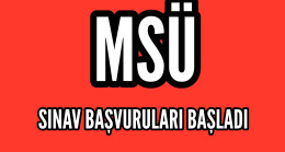 Milli Savunma Üniversite (MSÜ) Başvuruları Başladı