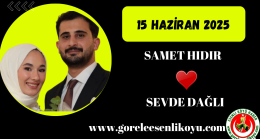 Samet Hıdır & Sevde Dağlı Çifti Evleniyor