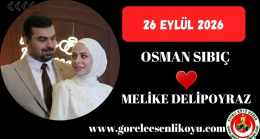 Osman Sıbıç | Melike Delipoyraz Çifti Evleniyor