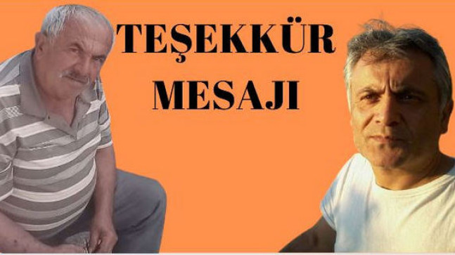 Teşekkür Mesajı