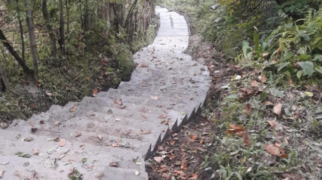 Hopa Mahallesi Merdivene Kavuştu