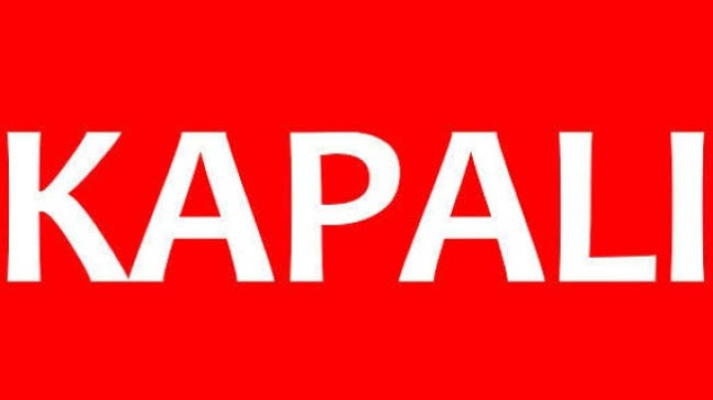 Esenli Köyü & Hamzalı Köyü Bağlantı Yolu KAPALI