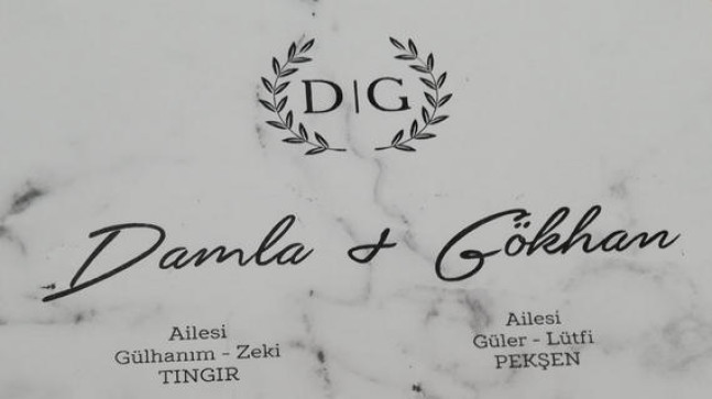 Damla & Gökhan Çiftinin Düğününe Davetlisiniz