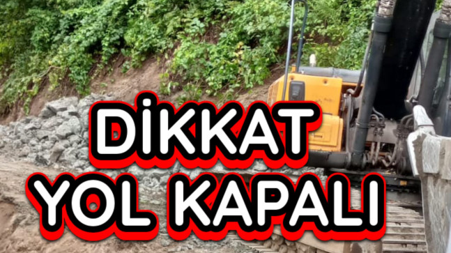Esenli Köyünde Bu Yol Kapalı