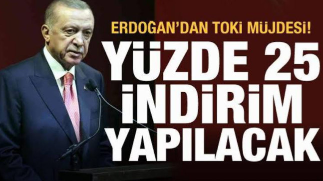 Tokiden Ev Alanlara İndirim Müjdesi