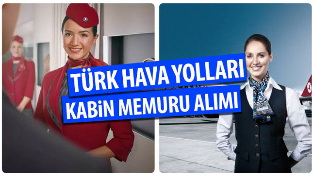 Türk Hava Yolları Kabin Memuru Alacak
