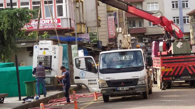 Görelede Elektrik Kesintisi