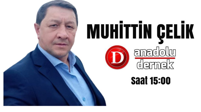 Görele Dernekler Federasyon Başkanı Muhittin Çelik Anadolu Dernek TV Konuğu