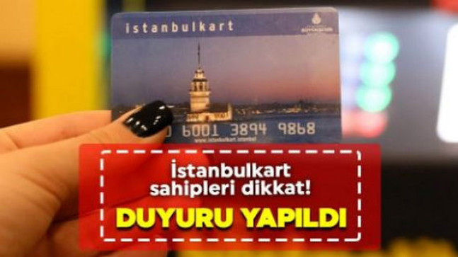 İstanbul Kart Kullananlar Dikkat Ücretli Oluyor