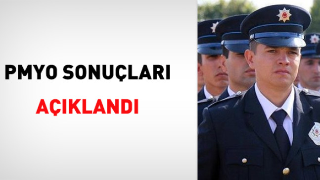 Polis Meslek Yüksek Okulu (PMYO) Sonuçları Açıklandı