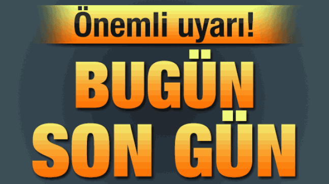 Bu Gün Son Gün