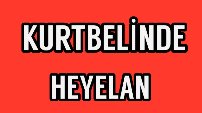 Kurtbelinde Heyelan Oldu 4 Kişi Mahsur Kaldı
