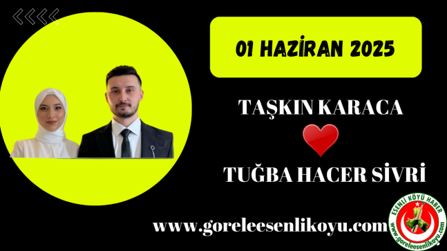 Taşkın Karaca & Tuğba Sivri Çifti Evleniyor