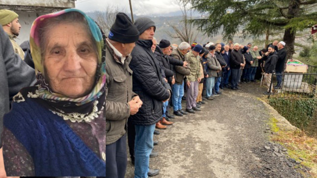 Fadime Usta Dualarla Toprağa Verildi