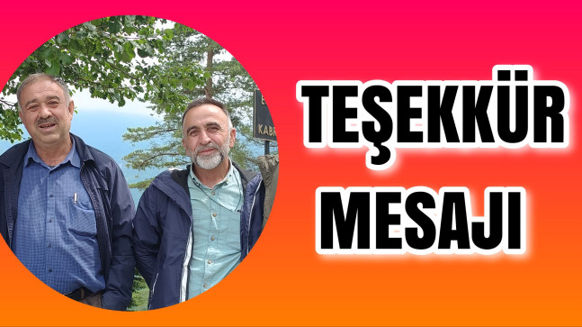 Teşekkür Mesajı;Mezarlık Merdiveni Hakkında Genel Bilgilendirme