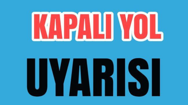 Zıva Grup Yolunda Heyelan Yol Kapalı