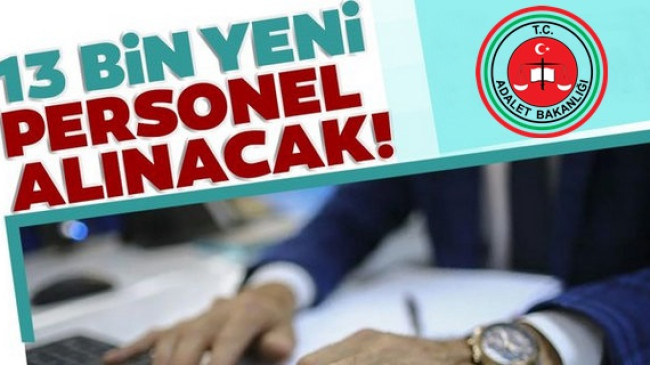 Adalet Bakanlığı 12 Bin Personel Alacak