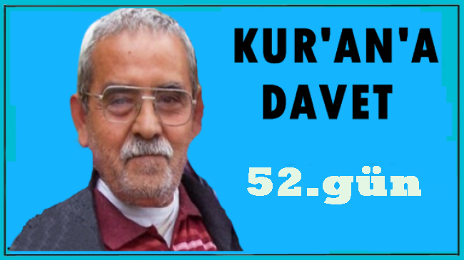 Ali Sıbıç’ın 52.Gün Kur’an’ına Davetlisiniz