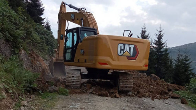 Sis Dağı Yolunda Çalışma Var Yol Kapalı