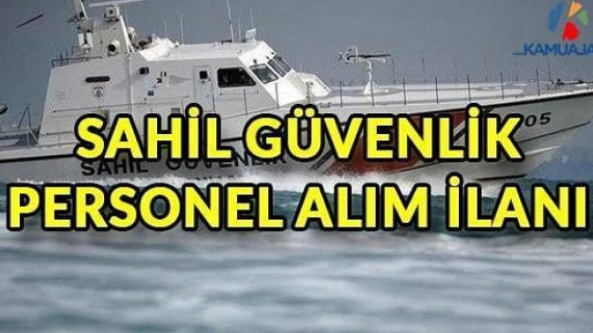 Sahil Güvenlik Tersanelere İşci Alımına Başlıyor