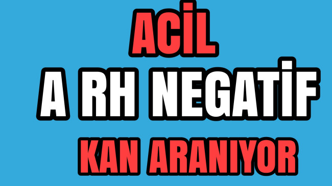 Çok ACİL  Kan Aranıyor