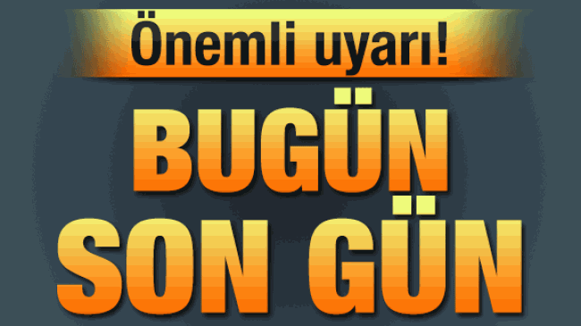 Bu Gün Son Gün
