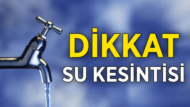 Zonguldak’ta Su Kesintisi Var