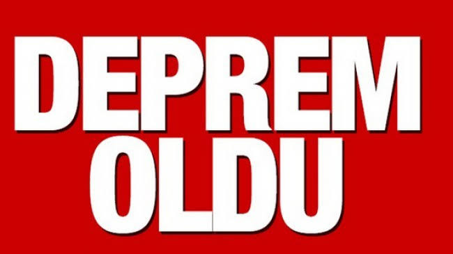 Malatyada Deprem Oldu