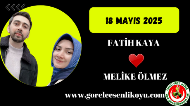 Fatih Kaya & Melike Ölmez Çifti Evleniyor
