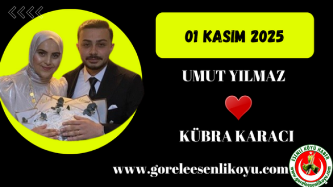 Umut Yılmaz & Kübra Karacı Çifti Evleniyor