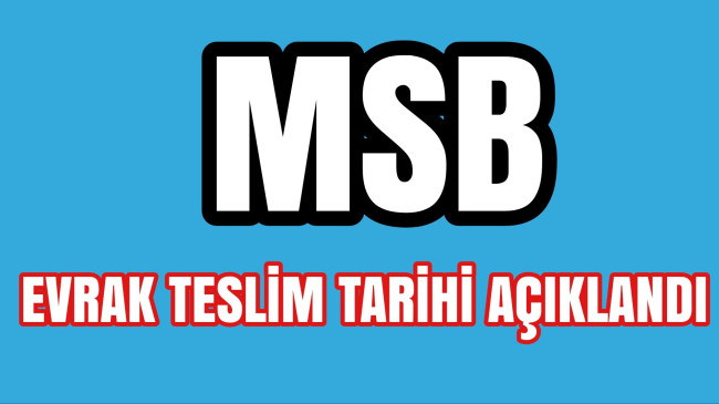 Milli Savunma Bakanlığı İşci Kurasını Kazananların  Evrak Teslim Tarihi Açıklandı