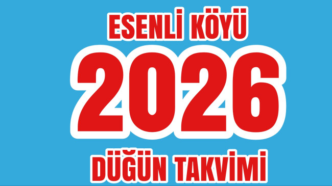 Esenli Köyü 2026 Düğün Takvimi