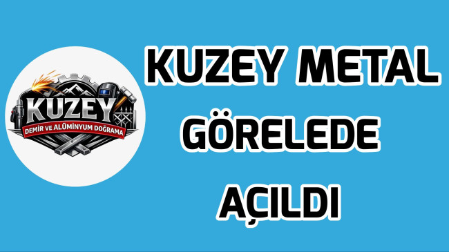 Kuzey Demir ve Alüminyum Doğrama Görele’de Hizmete Açıldı