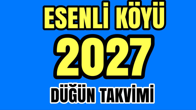 2027 Düğün Takvimi