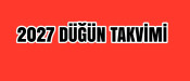 2027 Düğün Takvimi