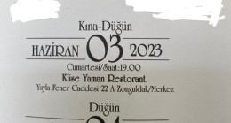 Merve & Murat Çiftinin Düğününe Davet