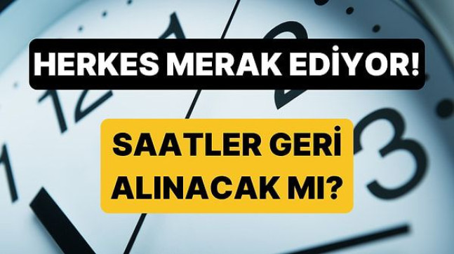 Kış Saati Uygulamasına Geçilecek Mi? Açıklama Yapıldı.