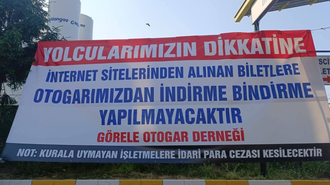 Biletinizi İnternetten Aldıysanız Görele Otogarından Bindirme Yok